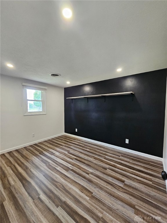 283 Moore St, Lewisburg, OH 45338 - unfurnished room featuring wood finished floors and recessed lighting