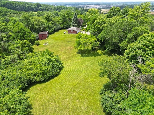 851 E County Line Rd, Springfield, OH 45502 - aerial view of sparsely populated area