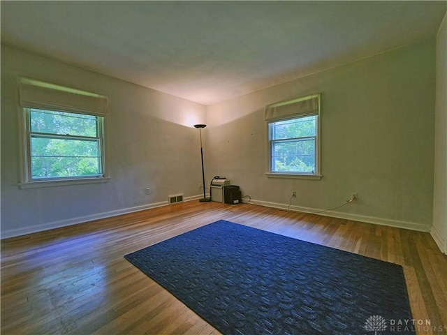 851 E County Line Rd, Springfield, OH 45502 - empty room featuring wood finished floors and baseboards