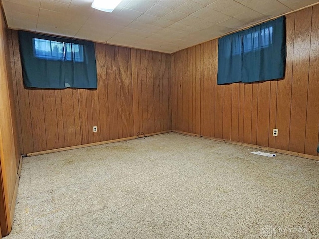 851 E County Line Rd, Springfield, OH 45502 - finished basement with wood walls