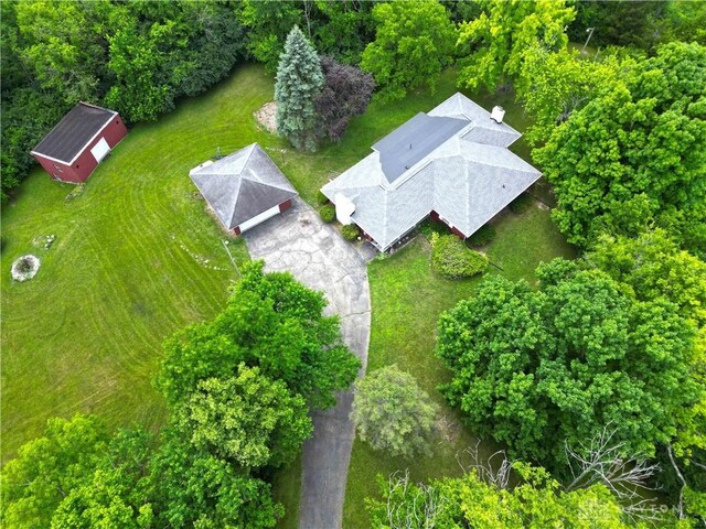 851 E County Line Rd, Springfield, OH 45502 - bird's eye view