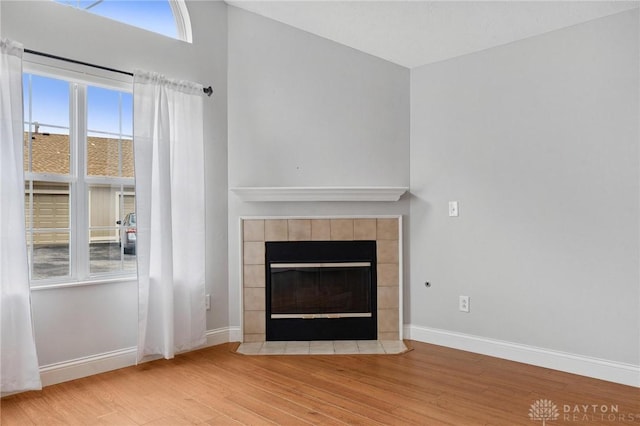 2782 Stefan Pl, Beavercreek, OH 45431 - detailed view of wood finished floors and a tiled fireplace