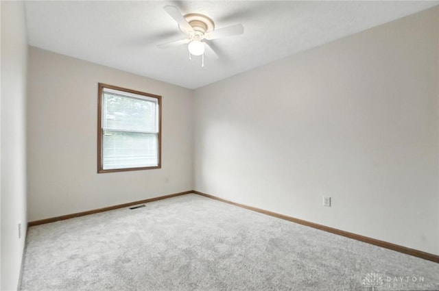 51 Jill Dr, Germantown, OH 45327 - spare room with carpet and a ceiling fan