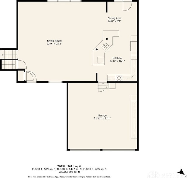 51 Jill Dr, Germantown, OH 45327 - view of home floor plan
