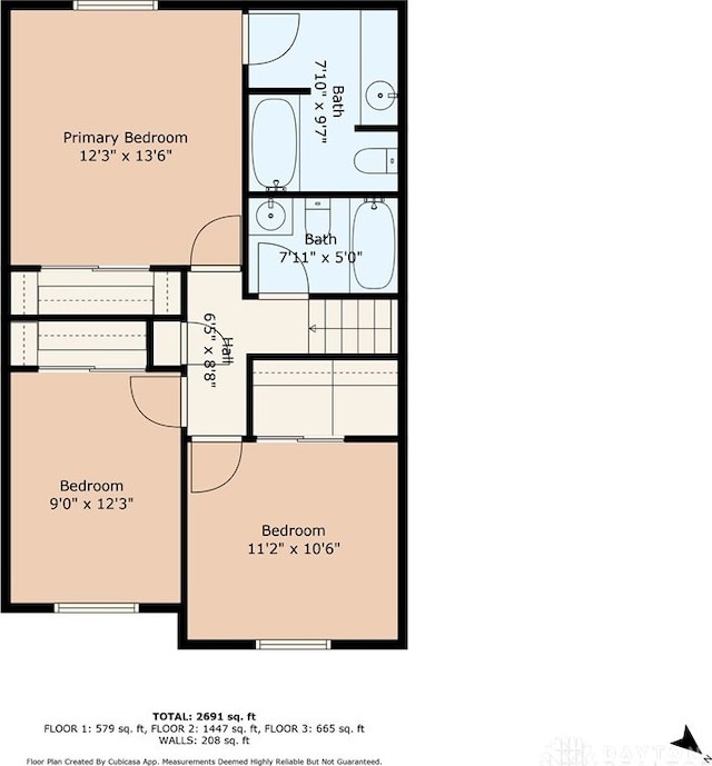 51 Jill Dr, Germantown, OH 45327 - view of room layout
