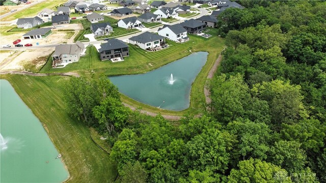 1241 Normandy Rue, Centerville, OH 45458 - aerial view of property and surrounding area with a nearby body of water and nearby suburban area