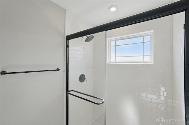 3384 Randall Dr, Cedarville Twp, OH 45314 - full bathroom featuring a shower stall