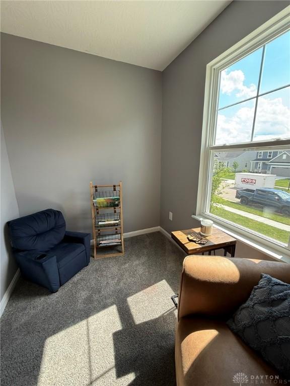 562 Maxwell Ct, Germantown, OH 45327 - living area featuring healthy amount of natural light and carpet