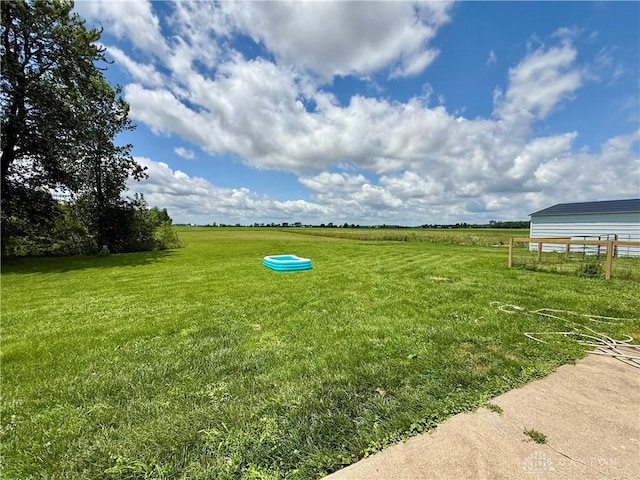 10995 Rockridge Rd, Lewisburg, OH 45338 - view of grassy yard with a view of rural / pastoral area