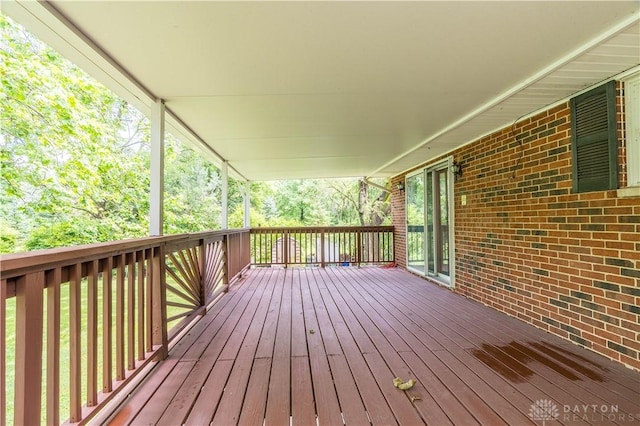 4267 W Wenger Rd, Clayton, OH 45315 - view of wooden porch