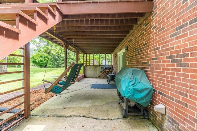 4267 W Wenger Rd, Clayton, OH 45315 - view of patio / terrace with area for grilling