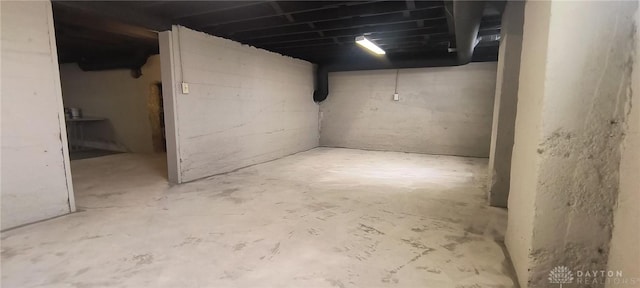 289 Dayton Ave, Xenia, OH 45385 - view of unfinished basement