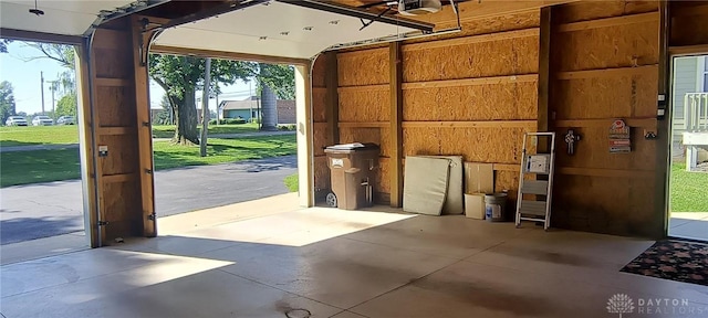289 Dayton Ave, Xenia, OH 45385 - garage with a garage door opener