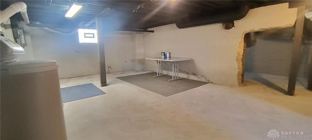 289 Dayton Ave, Xenia, OH 45385 - basement featuring a water softener