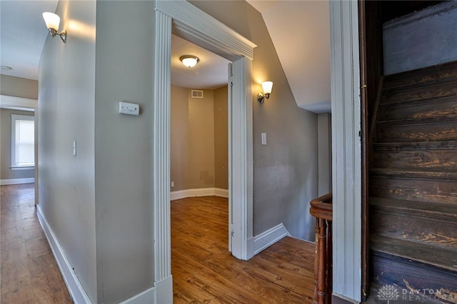 15 Bertus St, Cincinnati, OH 45217 - stairway with wood finished floors and baseboards