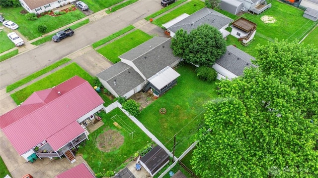 1227 Fyffe Ave, New Carlisle, OH 45344 - aerial perspective of suburban area