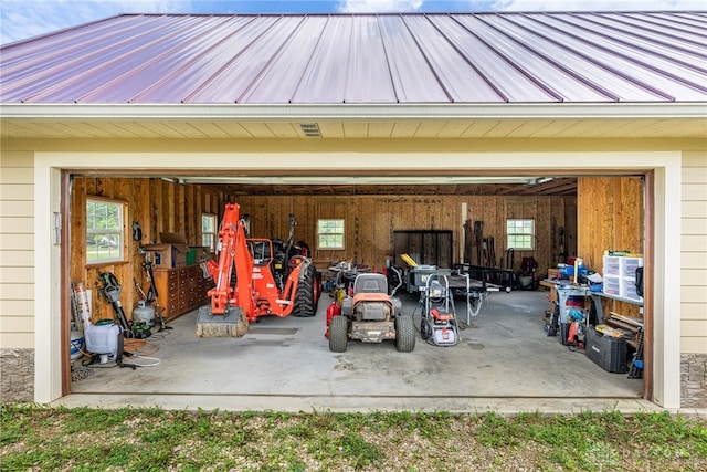 1590 Fairground Rd, Xenia, OH 45385 - garage with driveway