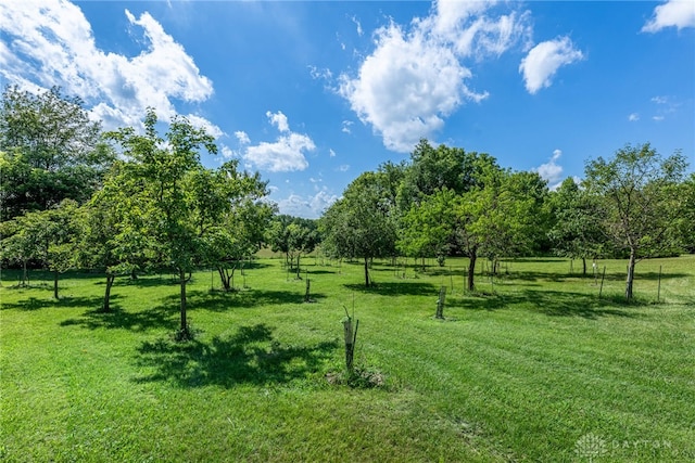 1590 Fairground Rd, Xenia, OH 45385 - view of grassy yard with a view of countryside