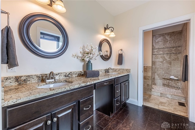 1590 Fairground Rd, Xenia, OH 45385 - full bathroom with double vanity and walk in shower