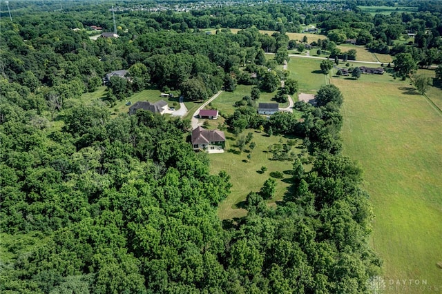 1590 Fairground Rd, Xenia, OH 45385 - bird's eye view of a heavily wooded area