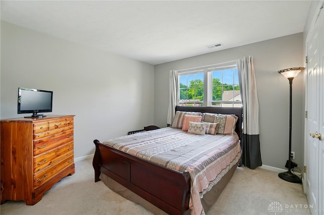 2435 Forest Oaks Dr, Beavercreek, OH 45431 - bedroom with light colored carpet and baseboards