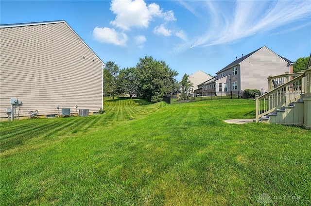 2435 Forest Oaks Dr, Beavercreek, OH 45431 - view of yard featuring stairs