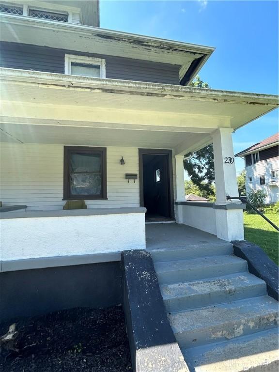 230 Oxford Ave Unit 228, Dayton, OH 45402 - doorway to property with a porch