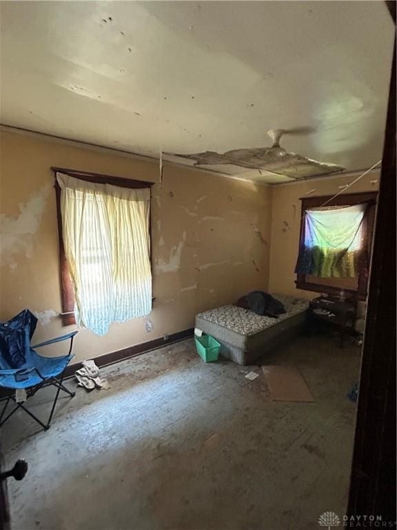 230 Oxford Ave Unit 228, Dayton, OH 45402 - unfurnished bedroom featuring concrete floors