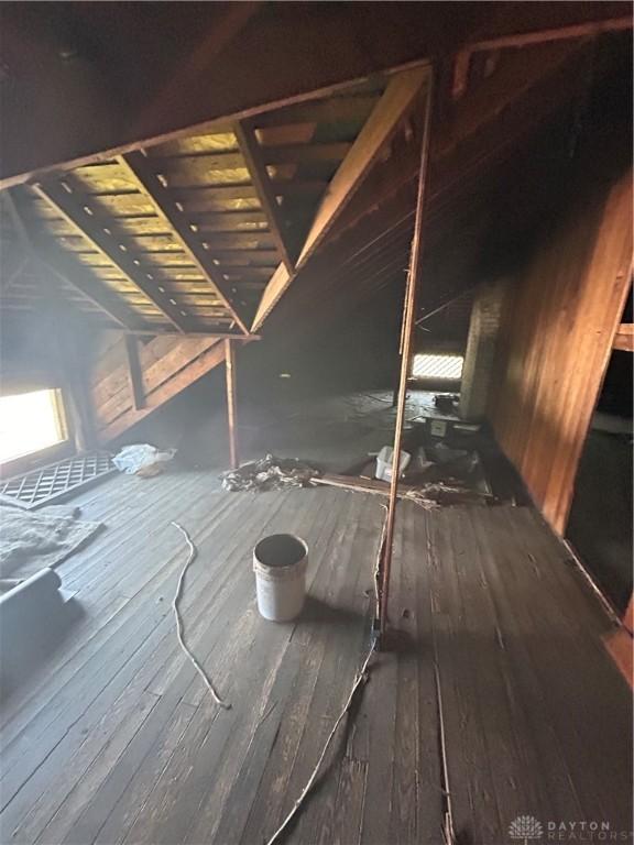 230 Oxford Ave Unit 228, Dayton, OH 45402 - view of unfinished attic