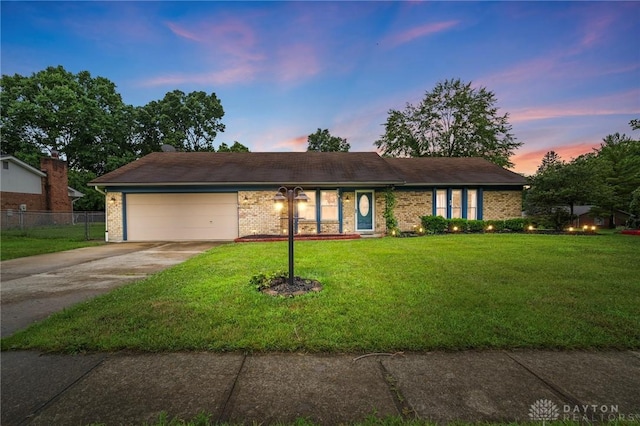 5 Bayberry Dr, Springboro, OH 45066 - single story home featuring brick siding, concrete driveway, and an attached garage