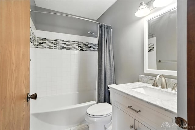 5 Bayberry Dr, Springboro, OH 45066 - full bathroom with vanity and shower / tub combo with curtain