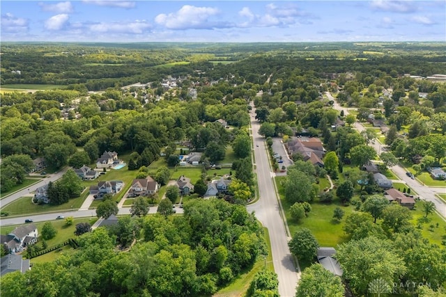 395 Victoria Pl, Waynesville, OH 45068 - aerial perspective of suburban area with a forest
