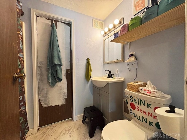 191 Ardmore Dr, Cedarville, OH 45314 - bathroom with vanity and marble look tiles