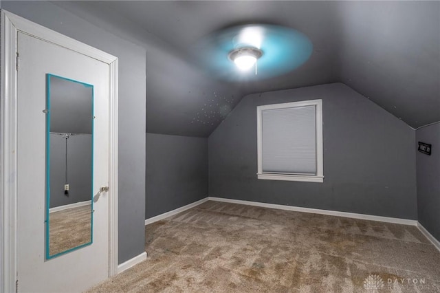 718 Hook Rd, Xenia, OH 45385 - bonus room with carpet floors and vaulted ceiling