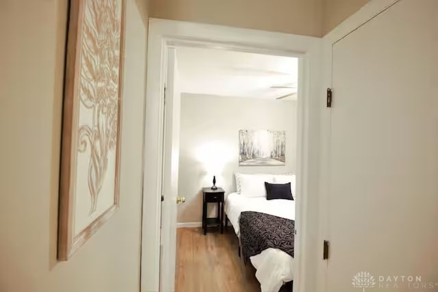 4646 Wayne Meadows Cir Unit 4640, Dayton, OH 45424 - bedroom featuring wood finished floors and baseboards