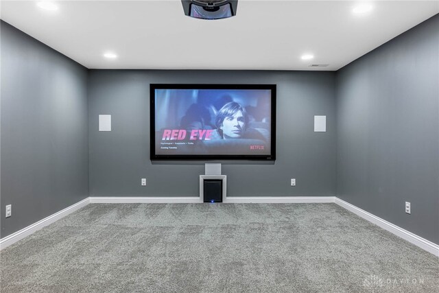 225 Woodstream Dr, Springboro, OH 45066 - carpeted cinema featuring recessed lighting