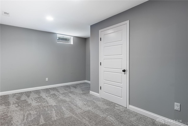 225 Woodstream Dr, Springboro, OH 45066 - below grade area with carpet floors and baseboards