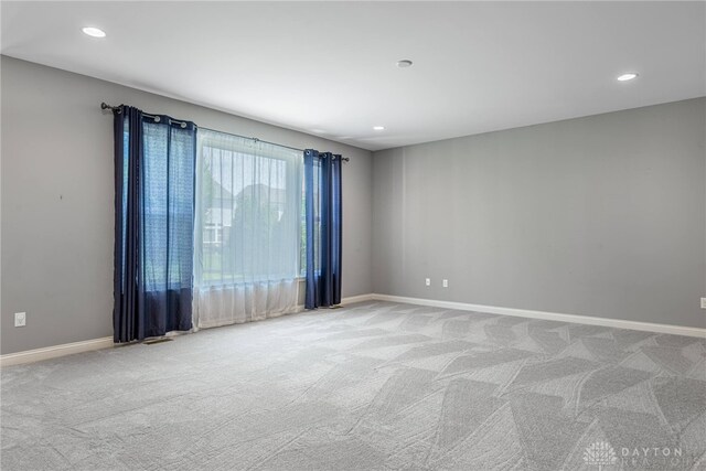 225 Woodstream Dr, Springboro, OH 45066 - carpeted spare room featuring recessed lighting