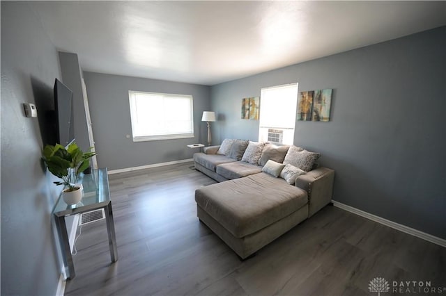 228 E Bruce Ave, Dayton, OH 45405 - living area with wood finished floors