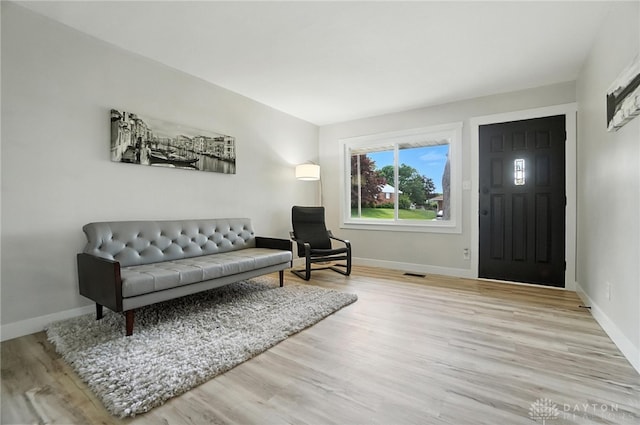 1378 Standish Ave, Riverside, OH 45432 - foyer with wood finished floors and baseboards
