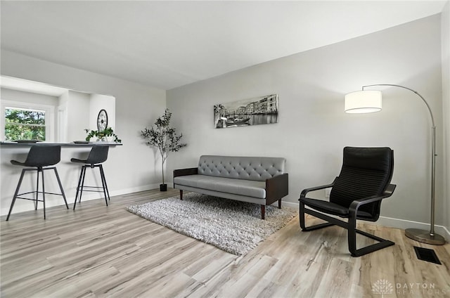 1378 Standish Ave, Riverside, OH 45432 - living area with wood finished floors and baseboards
