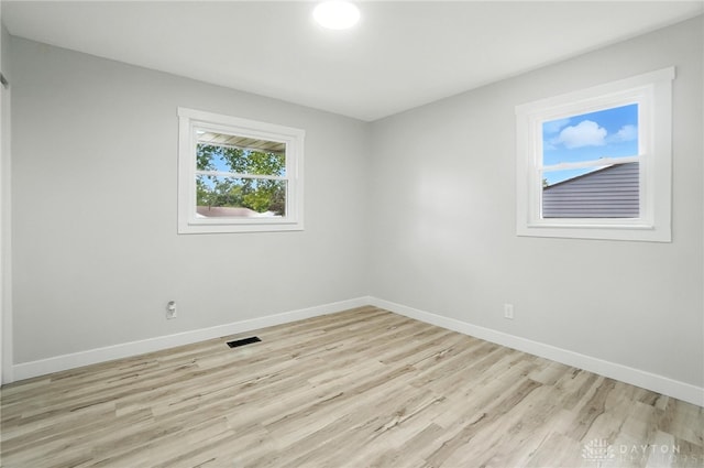 1378 Standish Ave, Riverside, OH 45432 - spare room with baseboards and light wood finished floors