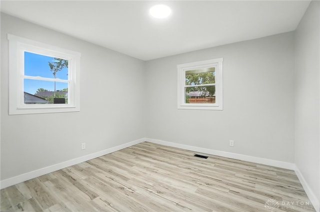 1378 Standish Ave, Riverside, OH 45432 - spare room featuring baseboards and light wood-type flooring
