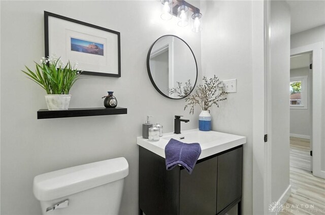 1378 Standish Ave, Riverside, OH 45432 - bathroom featuring vanity and wood finished floors