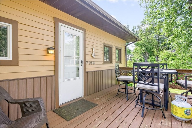 7109 Hancock, Russells Point, OH 43348 - view of wooden deck
