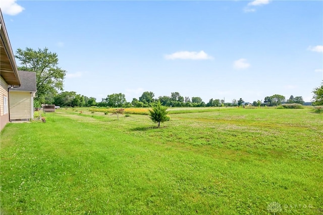 7109 Hancock, Russells Point, OH 43348 - view of green lawn with a view of countryside