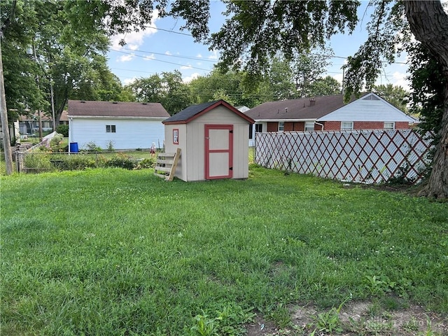 103 W Boitnott Dr, Englewood, OH 45322 - view of yard featuring a storage shed