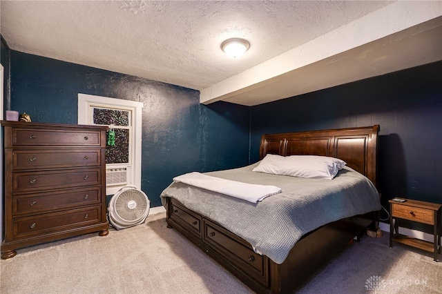 541 E Main St, Xenia, OH 45385 - bedroom featuring light colored carpet, a textured ceiling, and a textured wall