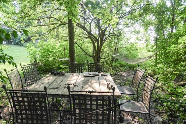 4741 Wolverton Rd, Eaton, OH 45320 - view of patio with outdoor dining area