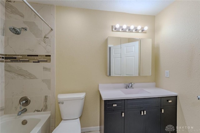 1110 Langdale Ave, New Carlisle, OH 45344 - full bathroom with vanity and washtub / shower combination